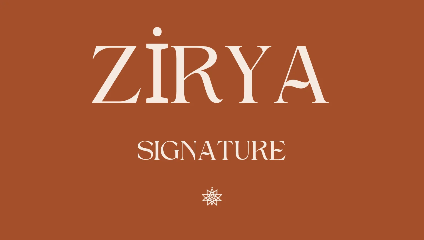 Zirya Signature